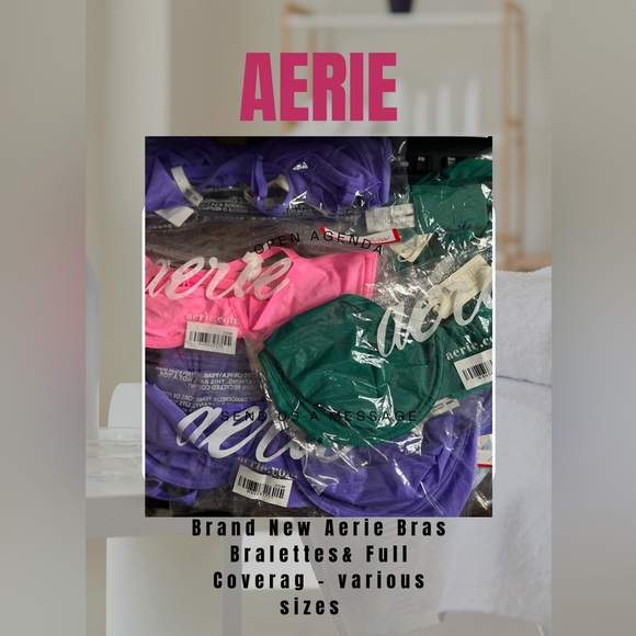 aerie Other - Aerie Bra Silent Show - All sizes NWT Retail $39.99 & $49.99